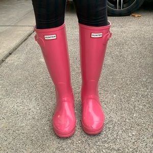 Hunter rain boots